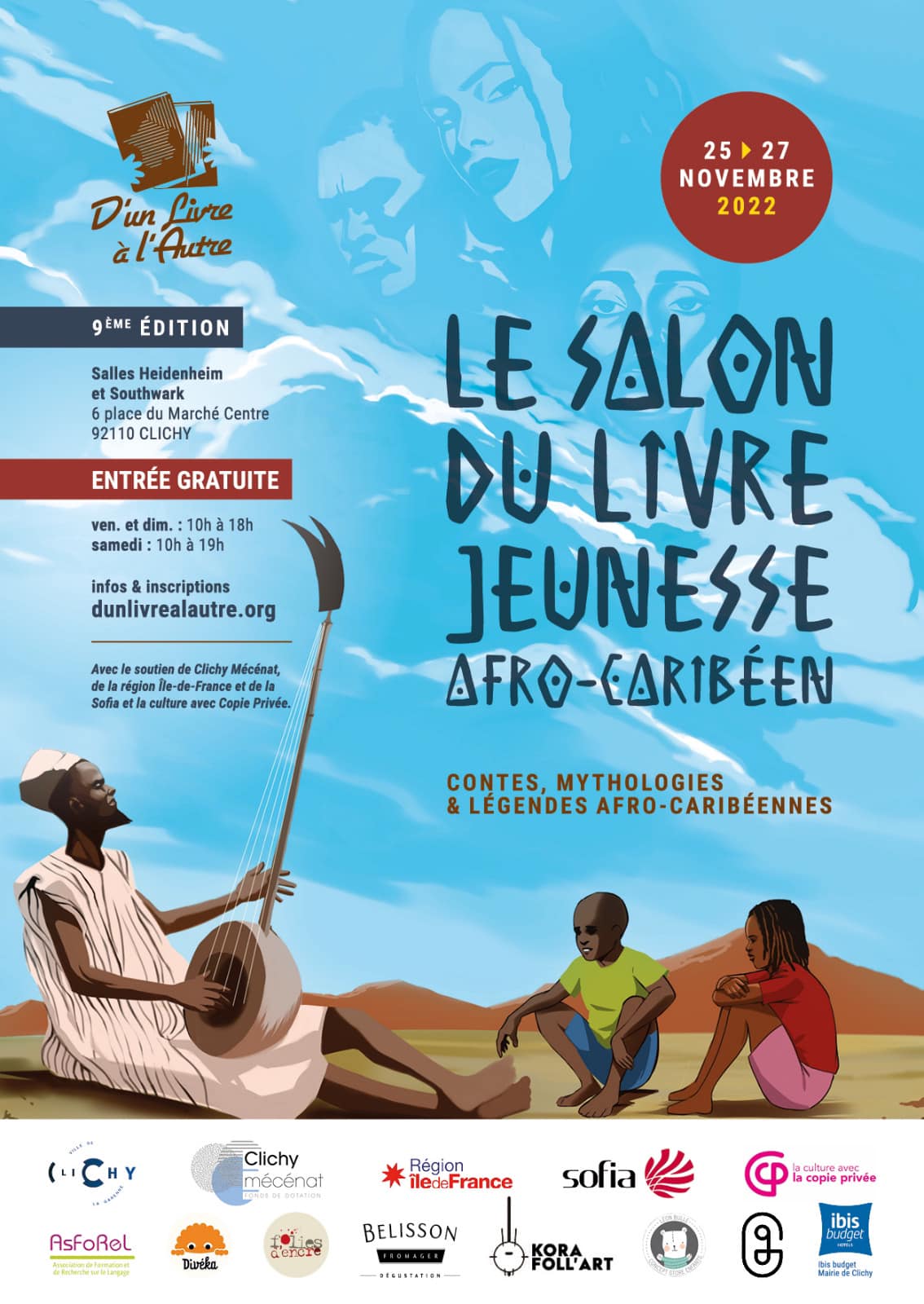 You are currently viewing SALON DU LIVRE JEUNESSE AFRO-CARIBEEN 2022
